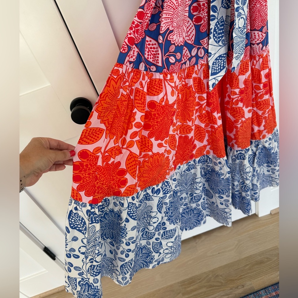 Boden Vibrant Long Sleeve Floral Maxi Dress - Picture 7 of 11